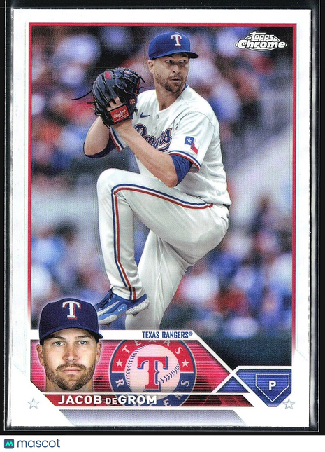 2023 Topps Chrome Update Series - #USC50 Jacob deGrom Refractor