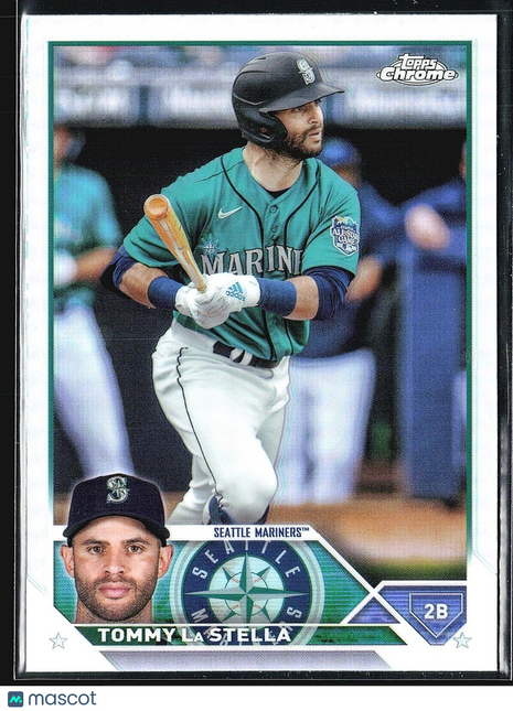 2023 Topps Chrome Update Series - #US189 Tommy La Stella Refractor