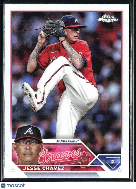 2023 Topps Chrome Update Series - #USC22 Jesse Chavez Refractor