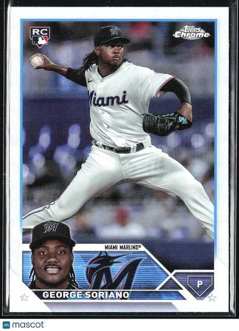 2023 Topps Chrome Update Series - #US320 George Soriano (RC) Refractor