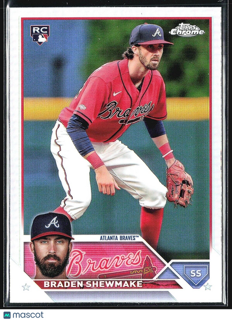 2023 Topps Chrome Update Series - #USC31 Braden Shewmake (RC) Refractor