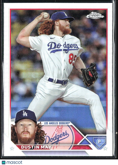 2023 Topps Chrome Update Series - #USC48 Dustin May Refractor