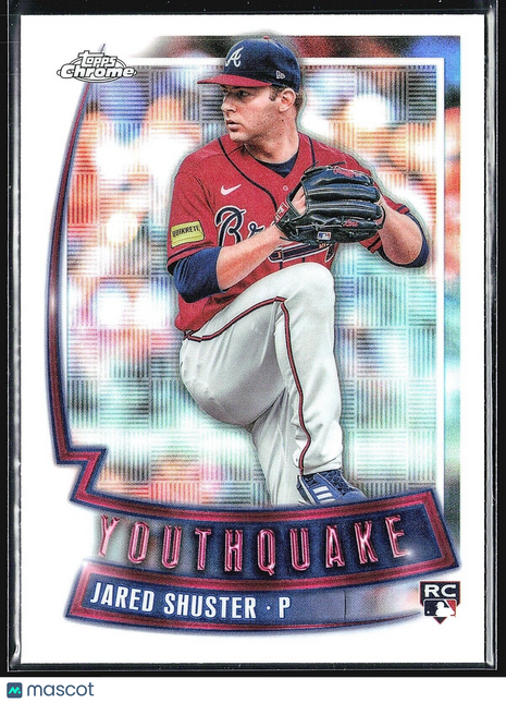 2023 Topps Chrome Update Series - Youthquake #YQ-61 Jared Shuster (RC)
