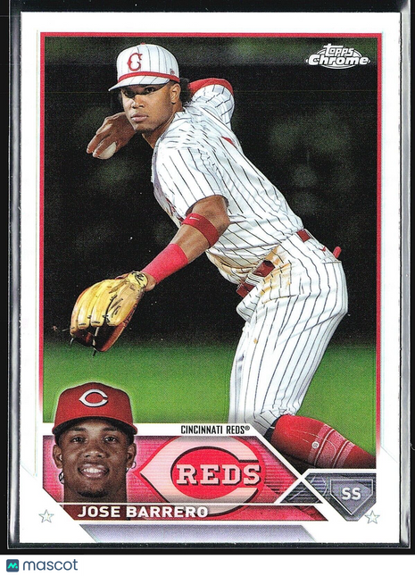 2023 Topps Chrome Update Refractor Jose Barrero #USC 54