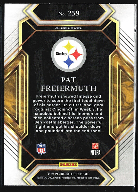 2021 Panini Select - Club Level #259 Pat Freiermuth (RC)