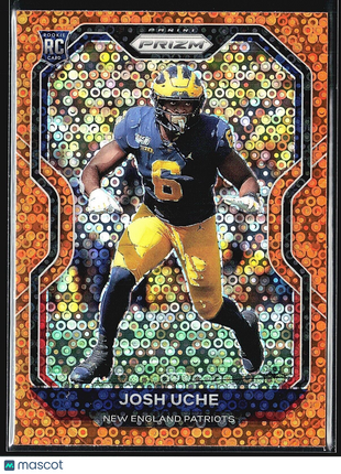 2020 Panini Prizm - Rookie No Huddle Prizm #369 Josh Uche (RC)