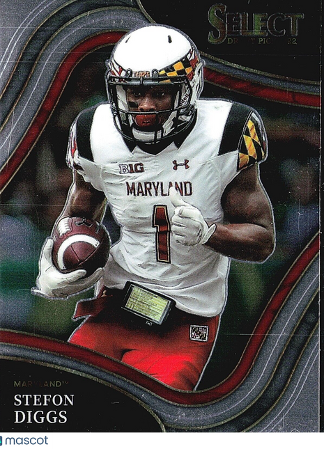 2022 Panini Select Draft Field Level Stefon Diggs #160