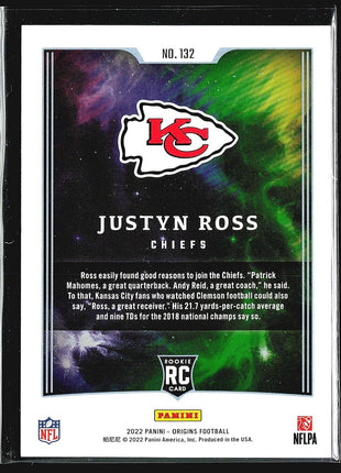 2022 Panini Origins - Rookies #132 Justyn Ross (RC)