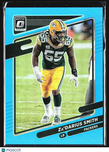 2021 Donruss Optic Blue Za'Darius Smith #92 /299