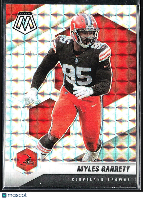 2021 Panini Mosaic Siver Myles Garrett #57