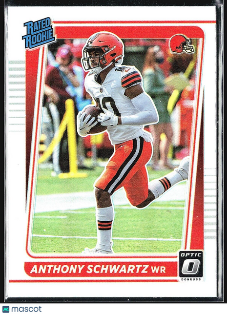2021 Panini Optic Holo Rated Rookie Anthony Schwartz #231