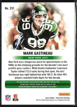 2023 Panini Prestige Xtra Points #231 Mark Gastineau