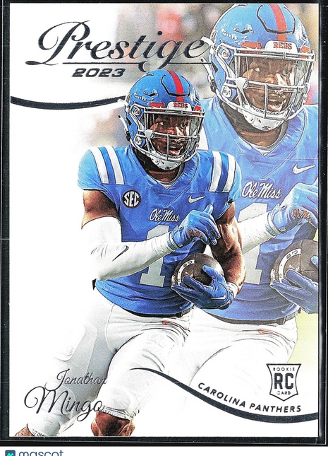 2023 Panini Prestige - Rookies #351 Jonathan Mingo (RC)