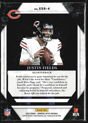 2021 Donruss Optic Elite Series Rc Justin Fields #ESR -4