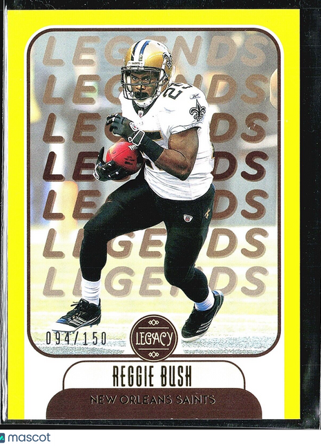 2021 Panini Legacy - Legends #117 Reggie Bush Yellow /150