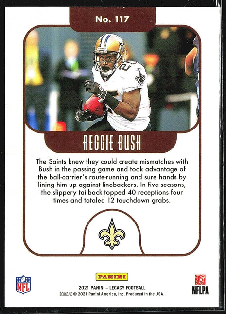 2021 Panini Legacy - Legends #117 Reggie Bush Yellow /150
