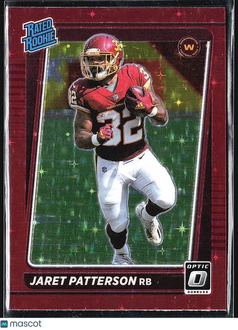 2021 Panini Optic Red StarsJaret Patterson #297