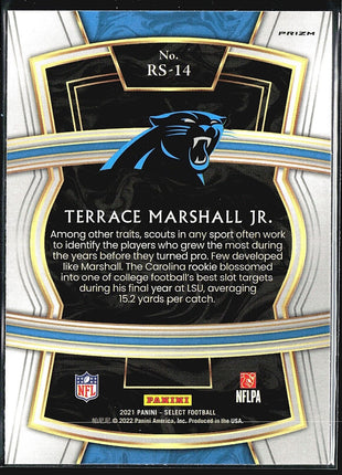 2021 Panini Select Rookie Selections Terrace Marshall Jr. #RS-14