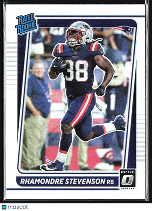 2021 Donruss Rhamondre Stevenson #237