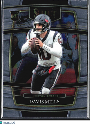 2021 Panini Select - Concourse #65 Davis Mills (RC)