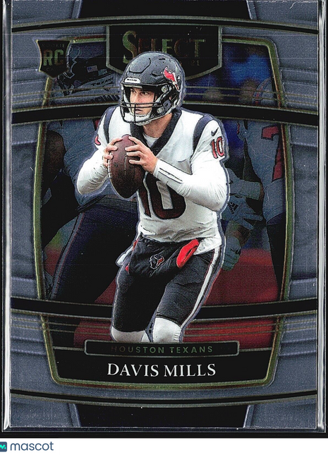 2021 Panini Select - Concourse #65 Davis Mills (RC)
