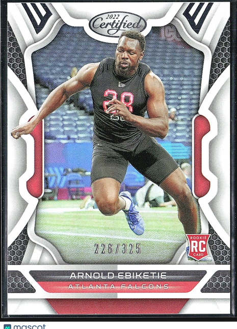 2022 Panini Certified - Rookies #162 Arnold Ebiketie /325 (RC)