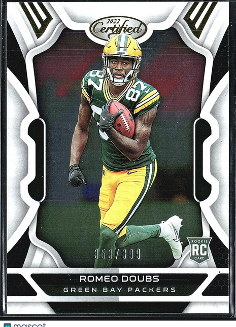 2022 Panini Certified Romeo Doubs Rc #134 /399