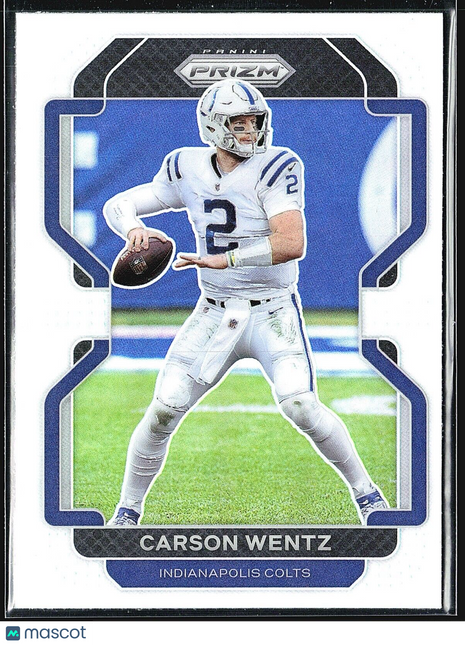 2021 Panini Prizm Silver - #24 Carson Wentz