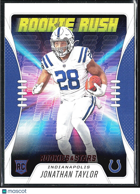 2020 Panini Rookies & Stars - Rookie Rush #RR-15 Jonathan Taylor (RC)