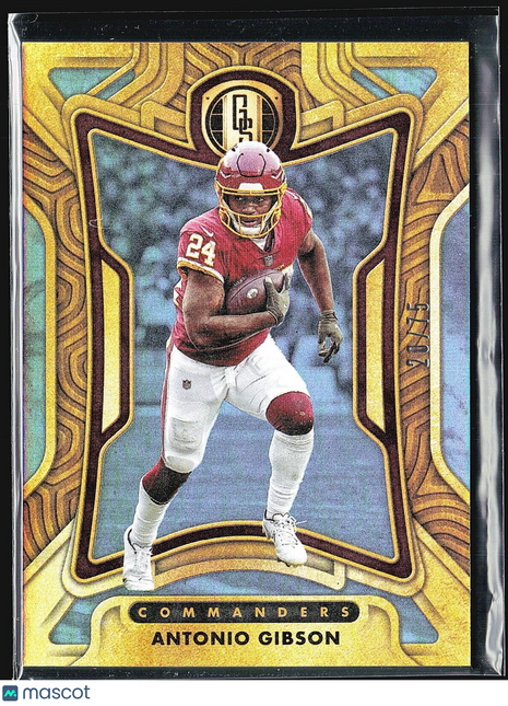 2022 Panini Gold Standard - Platinum #94 Antonio Gibson /75