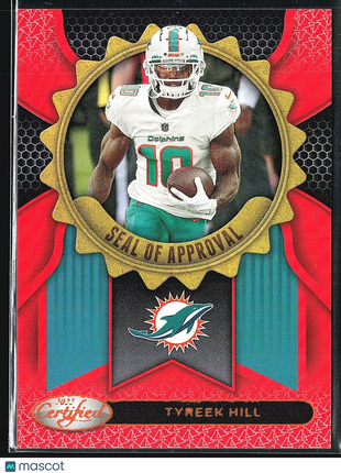 2022 Panini Certified - Seal of Approval #SA-7 Tyreek Hill