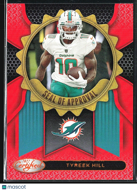 2022 Panini Certified - Seal of Approval #SA-7 Tyreek Hill