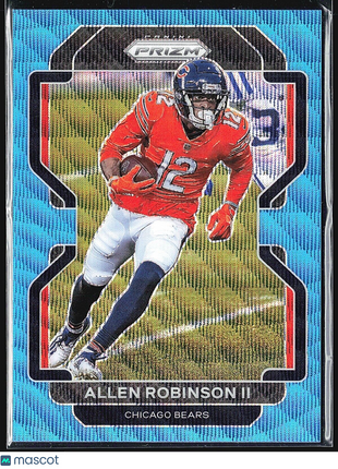 2021 Panini Prizm - Blue Wave Prizm #156 Allen Robinson /199