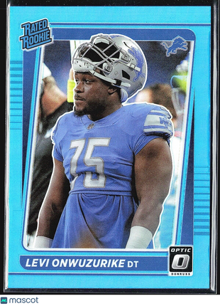 2021 Panini Optic Blue /299 Levi Onwuzurike #270