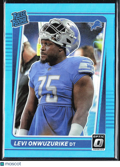 2021 Panini Optic Blue /299 Levi Onwuzurike #270