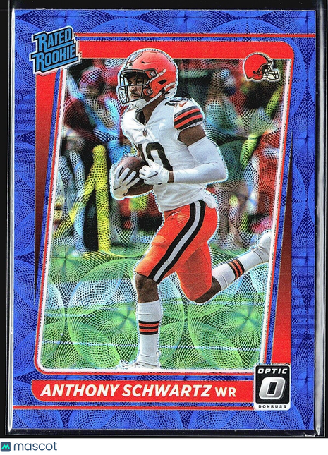 2021 Donruss Optic Blue Scope Rated Rookie Anthony Schwartz #231