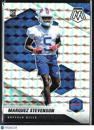 2021 Panini Mosaic Silver Rookies #390 Marquez Stevenson (RC)