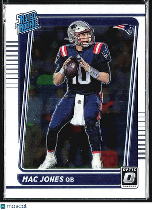 2021 Donruss Optic Rated Rookie Mac Jones #206