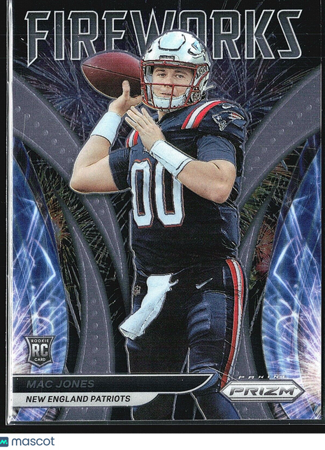 2021 Panini Prizm - Fireworks #F-25 Mac Jones (RC)