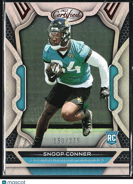 2022 Panini Certified - Rookies #174 Snoop Conner /275 (RC)
