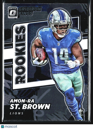 2021 Panini Gridiron Kings Optic Amon-Ra St. Brown #RGK-17