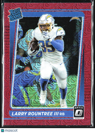 2021 Donruss Optic Red Choice Larry Rountree III #256