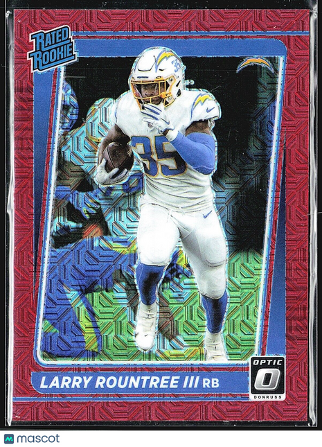 2021 Donruss Optic Red Choice Larry Rountree III #256