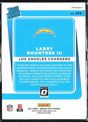 2021 Donruss Optic Red Choice Larry Rountree III #256