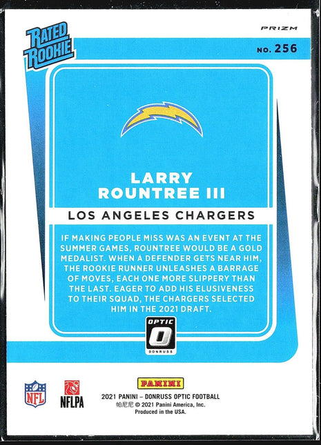 2021 Donruss Optic Red Choice Larry Rountree III #256
