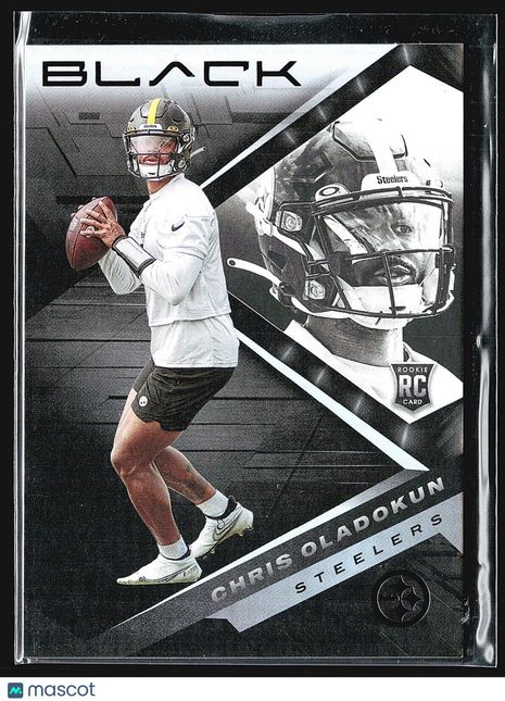 2022 Panini Black - Rookies #197 Chris Oladokun (RC)