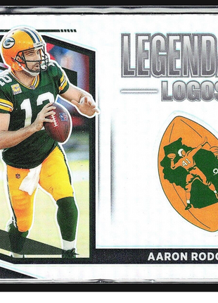 2021 Panini Optic Legendary Logos Aaron Rodgers #LL-8