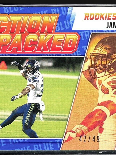 2021 Panini Rookies & Stars - Action Packed #AP-7 Jamal Adams /49