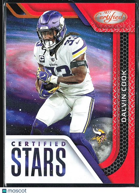 2022 Panini Certified - Certified Stars #CS-15 Dalvin Cook Orange /149