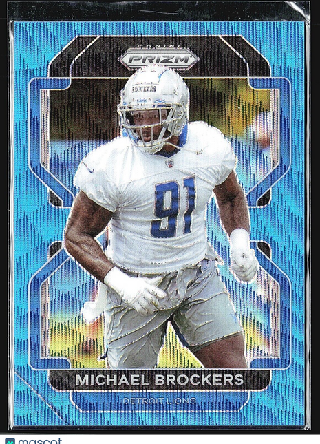 2021 Panini Prizm - #151 Michael Brockers Blue Wave /199